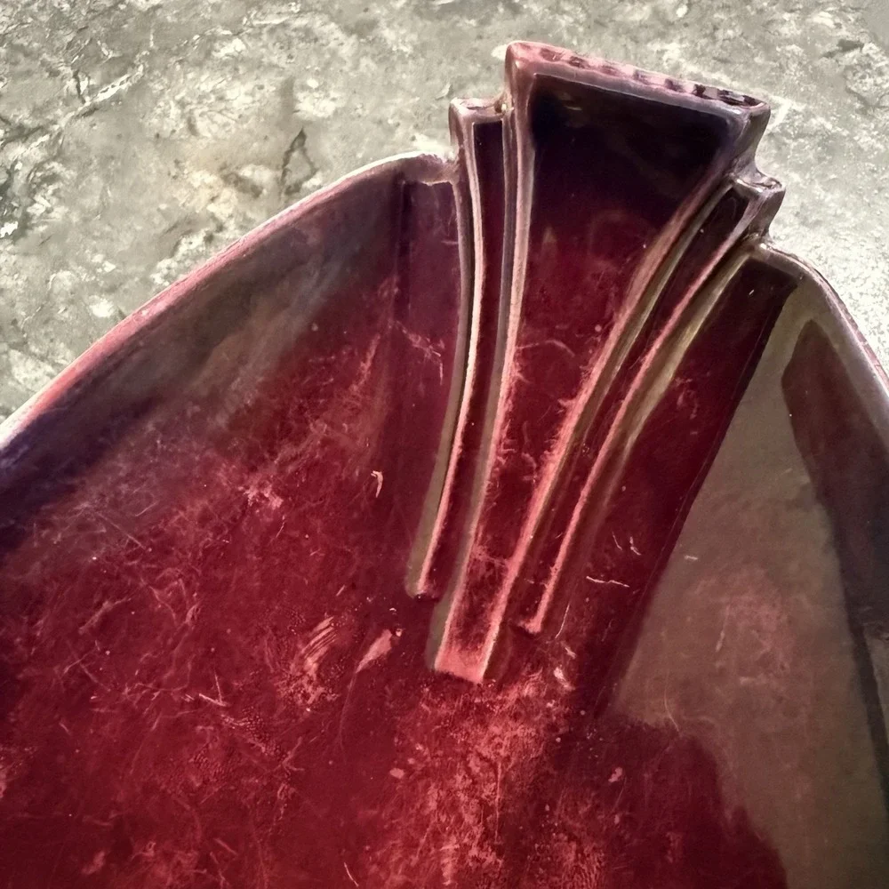 Vintage Carlton Ware Rouge Royale Made In England‎ Serving Dish Serve Ware #1236
